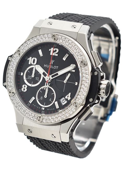 hublot big bang 10th anniversary diamond|Hublot diamond bezel.